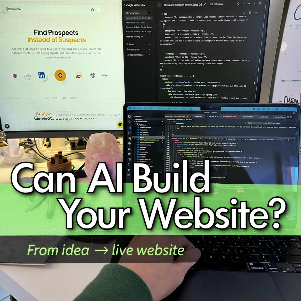 Can AI Build Your Website? A Full-Stack Developer’s Perspective on Vibe Coding